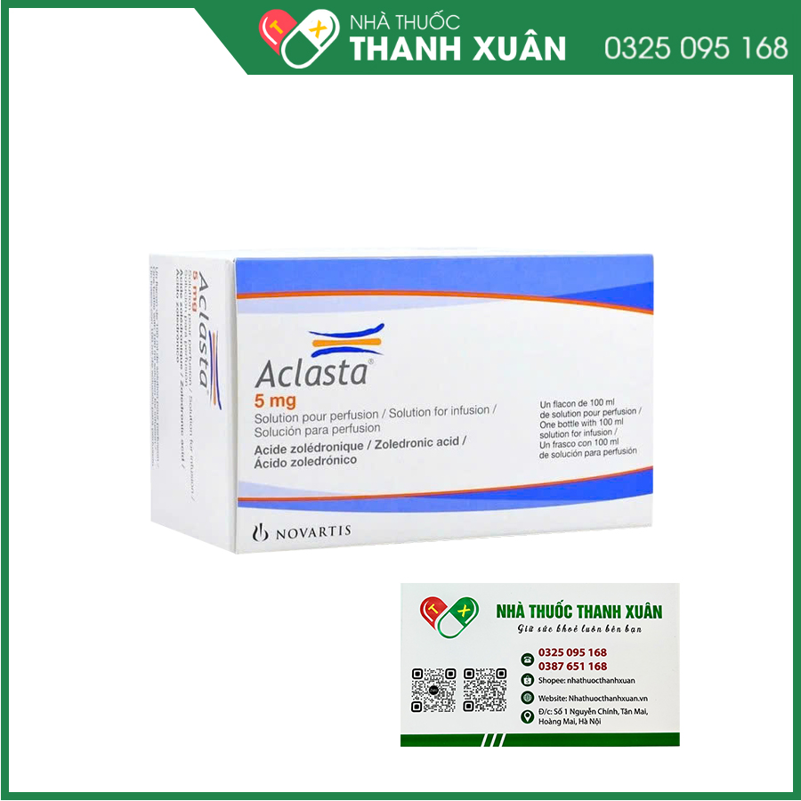 Aclasta thuốc điều trị loãng xương ở người lớn